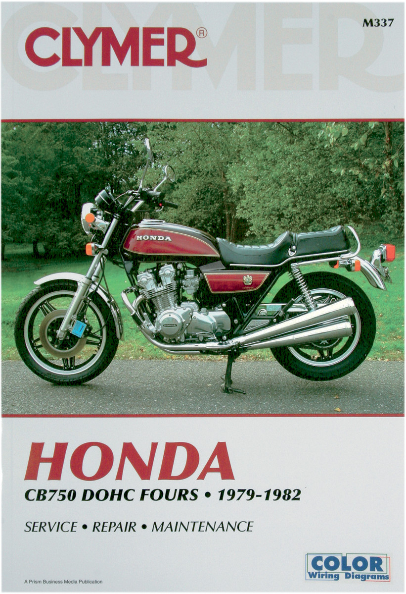 CLYMER Motorcycle Repair Manual — Honda