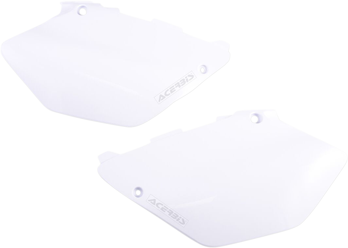 Acerbis Side Panels - White 2002-2005 Yamaha YZ125 / 2002-2005 Yamaha YZ250