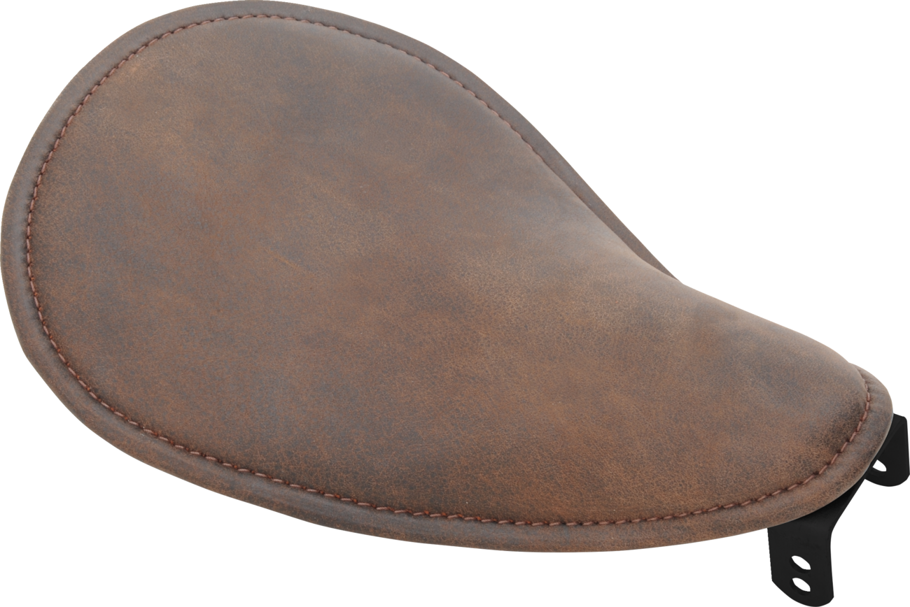 Drag specialties seats Seat - Spring Solo - Low-Profile - Small - Distressed Brown Leather