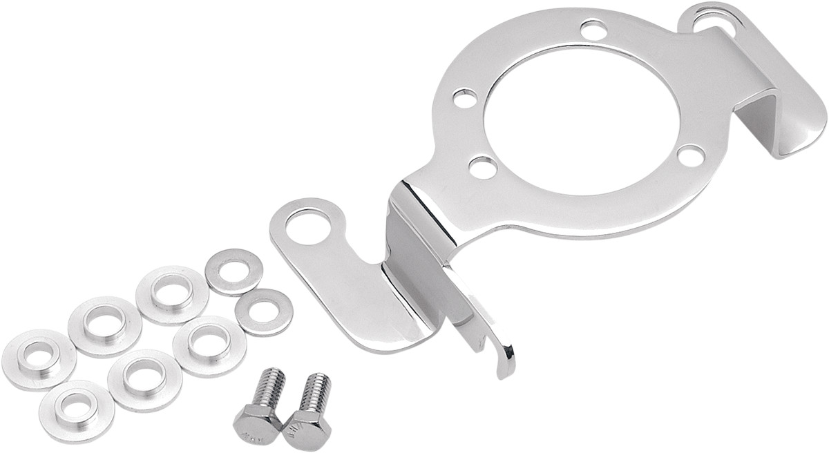Drag Specialties Carburetor Support Bracket with Choke Cable Mount