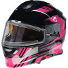 Z1R SOLARIS FIRST TRACKS MODULAR SNOW ELECTRIC HELMET - BLACK/PINK