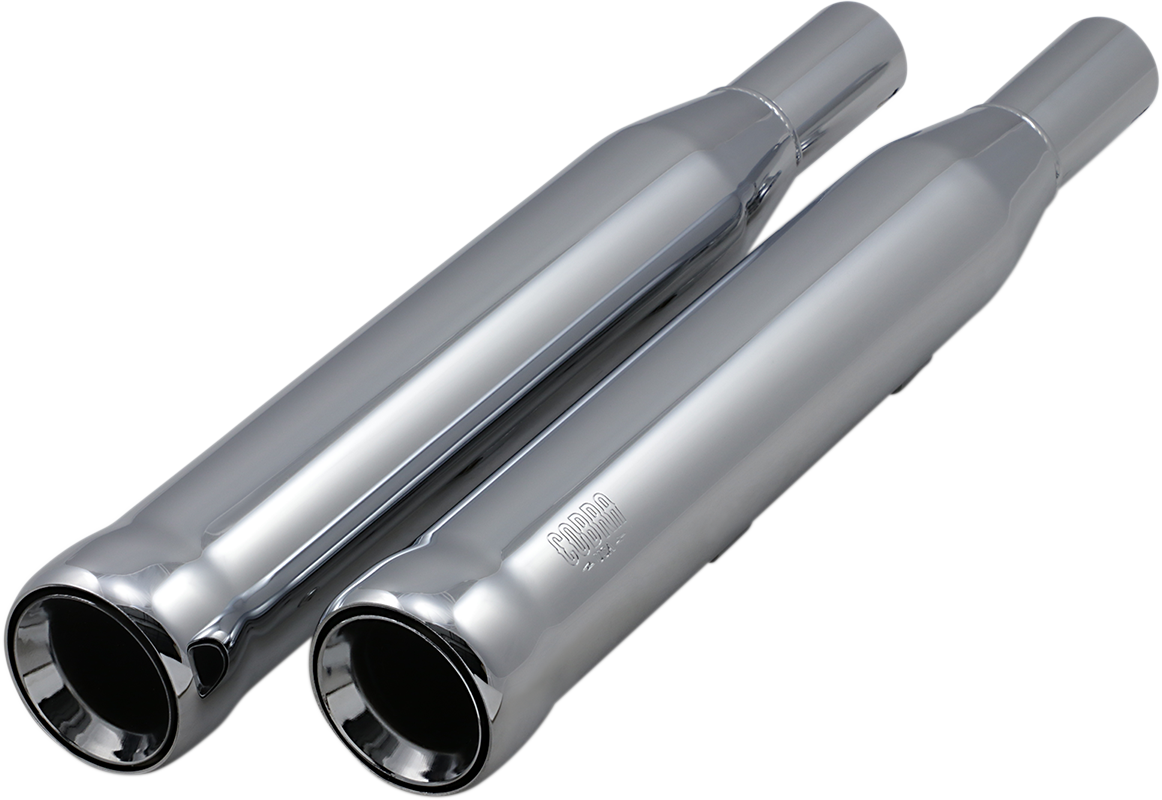 Cobra 3" NH Slip-On Mufflers For Harley Sportster 2004-2013