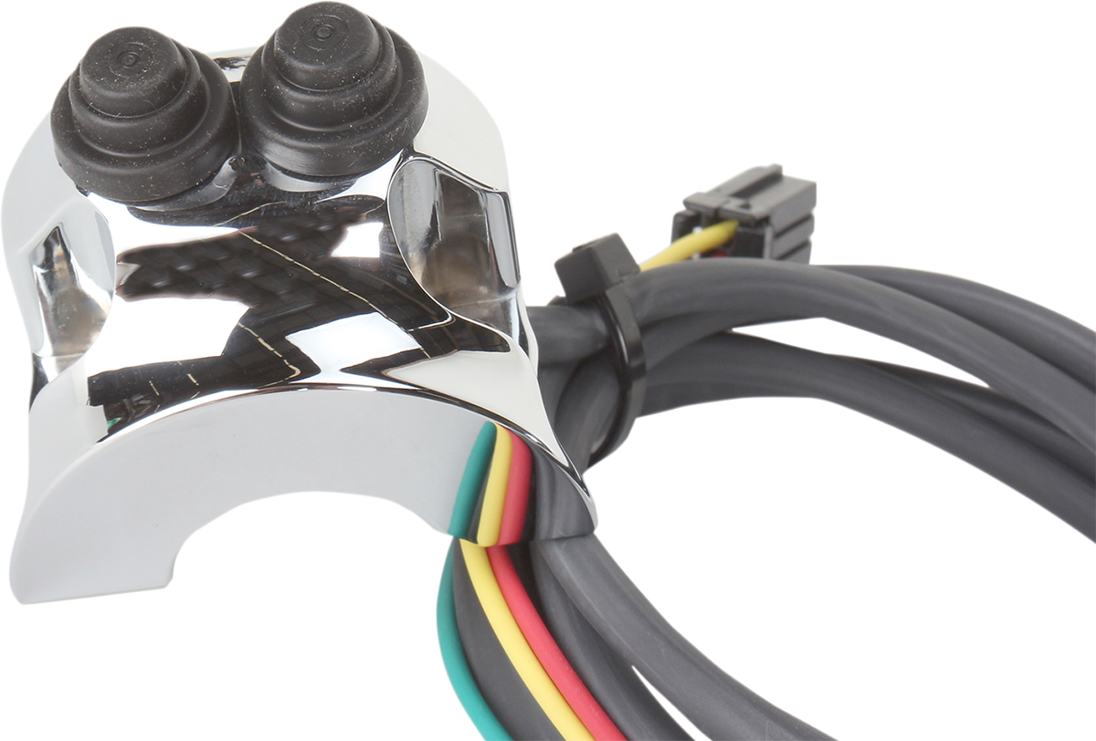 Legend Suspension Chrome Switch For Harley