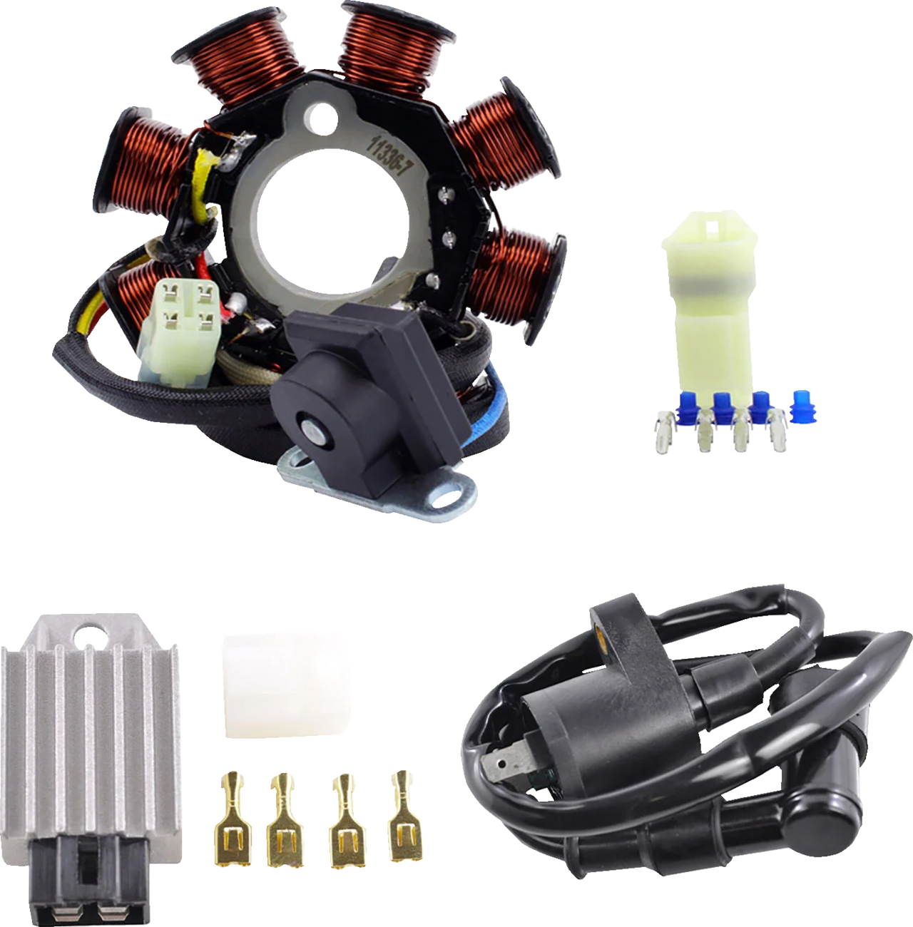 Rm stator Stator/Regulator/Ignition Coil Kit - Polaris