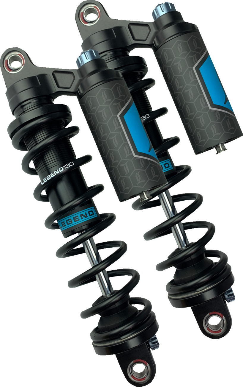 Legend Suspension REVO-ARC Piggyback Reservoir Shocks For Harley XL 2004-2022
