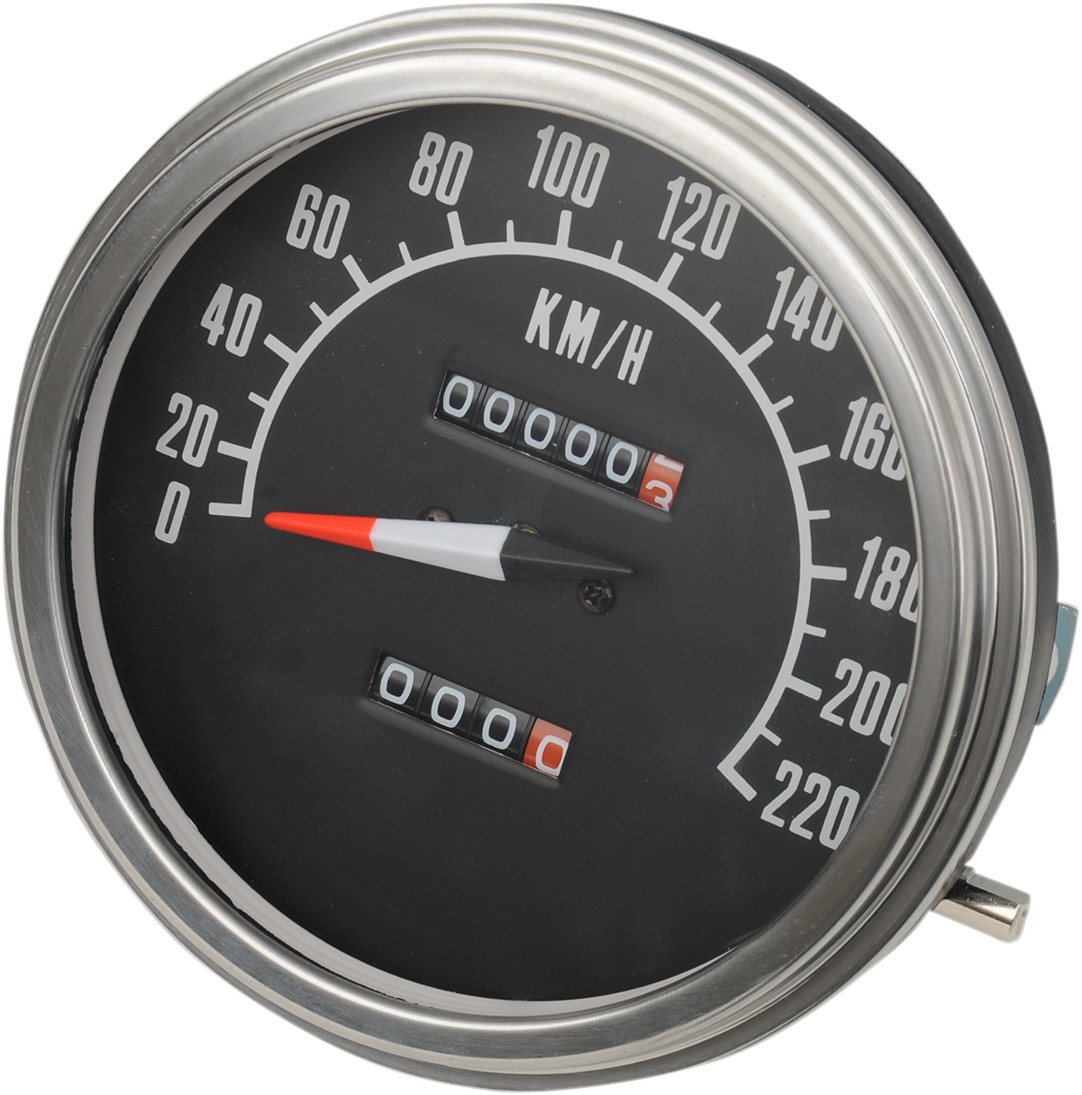 Drag Specialties 5" FL-Style 2:1 Speedometer