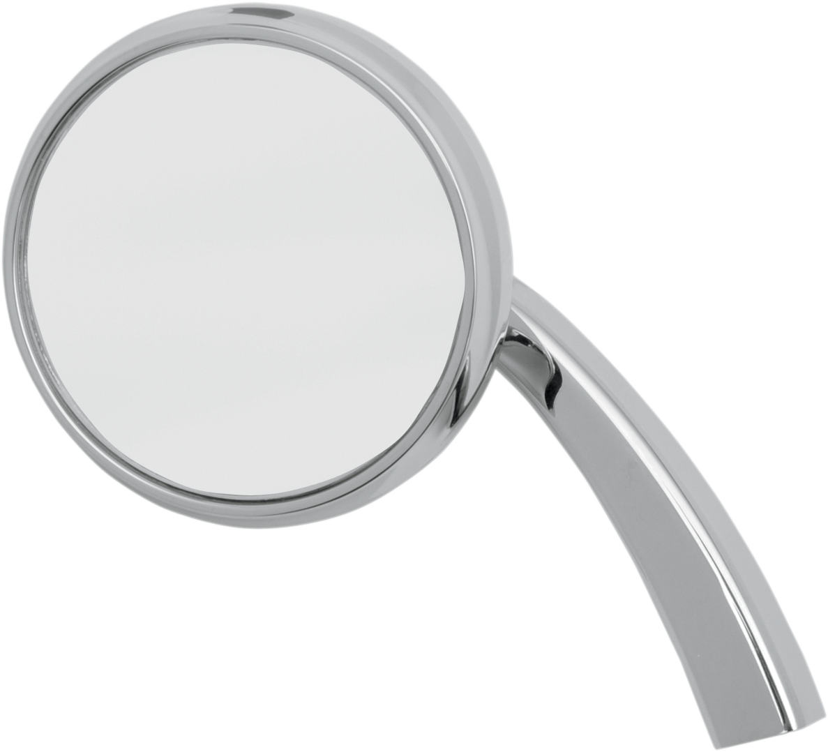 Todd's cycle Mirror - Shooter - Side View - Round - Chrome - Left - Each