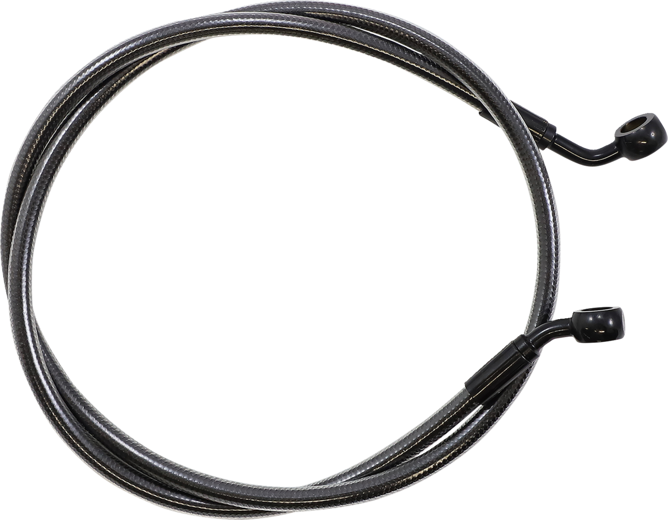 E-Z Align Braided Single Disc Front Brake Line