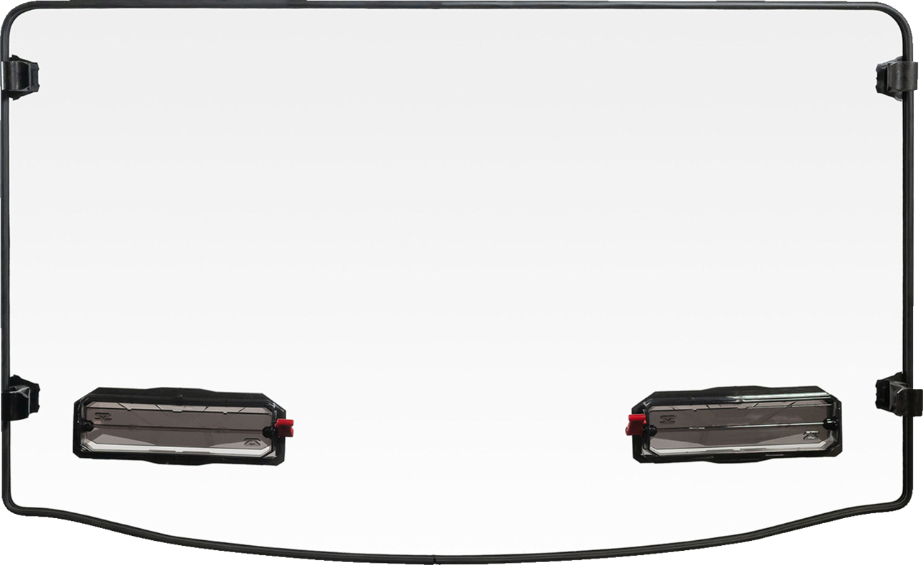 Seizmik Tool-Less Versa Vent Hard Coated Windshield Polaris RZR XP 1000 2019-2023