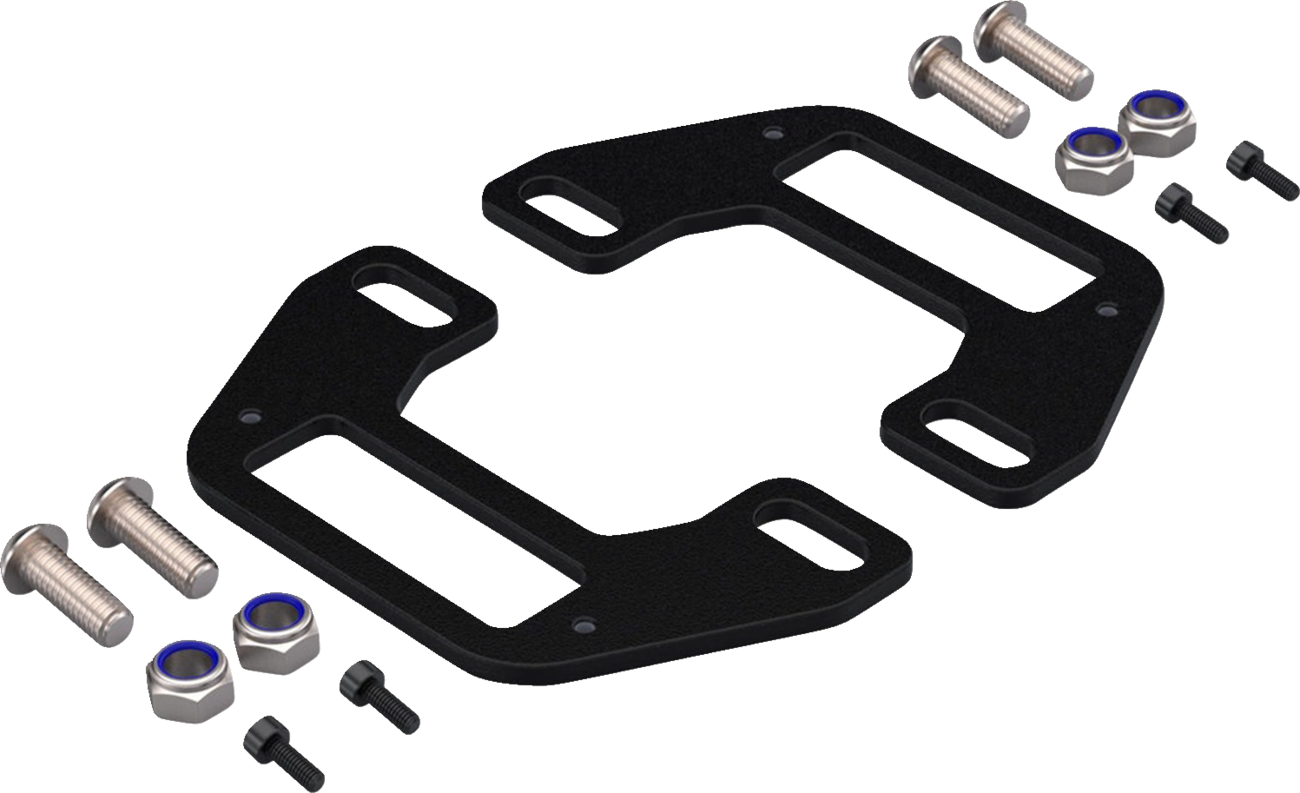 Denali License Plate Mount For T3 Switchback Led Turn Signal Pods
