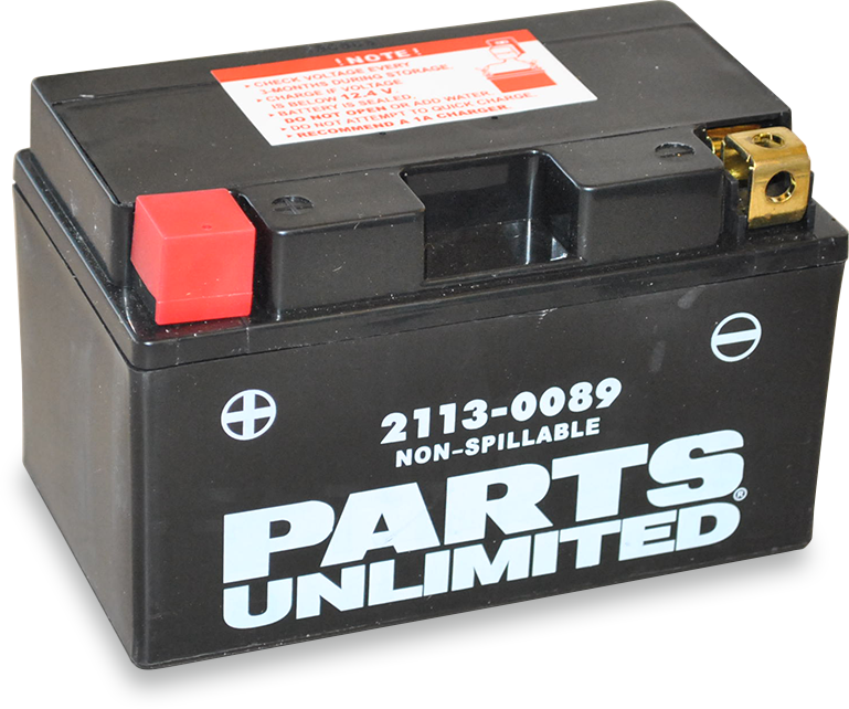 Parts unlimited AGM Battery - YTZ10S Aprilia/BMW/Honda/Yamaha/KTM/MV Agusta/Kawasaki/Suzuki/Husqvarna
