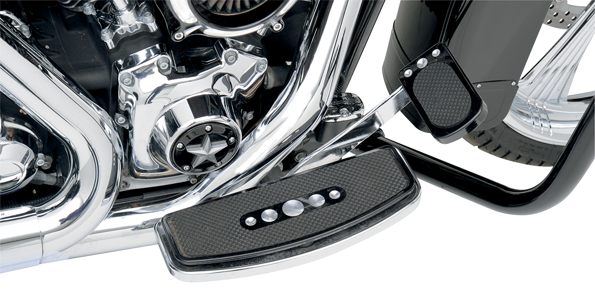 Drag specialties Brake Pedal Pad - Black - FL Harley Davidson