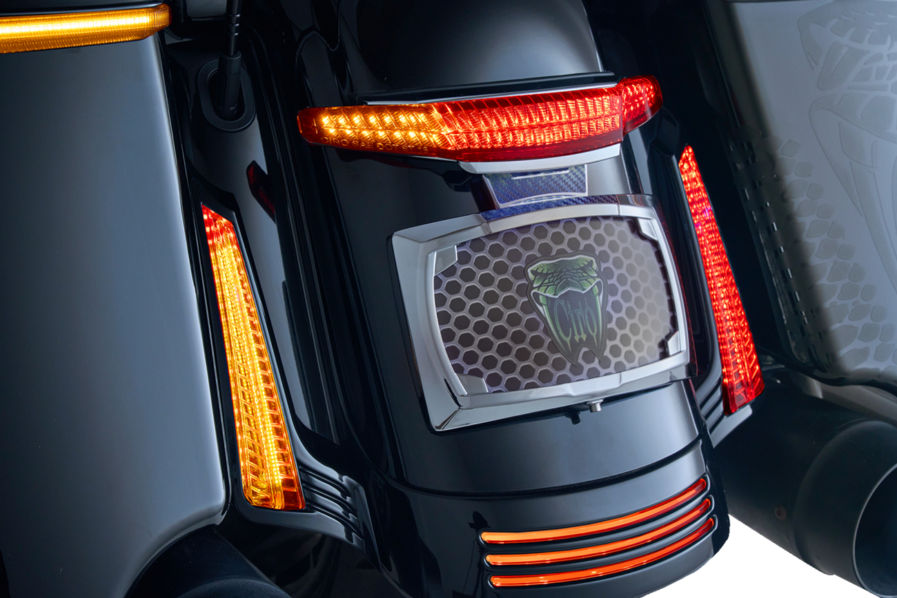 CIRO Latitude Tail Light & License Plate Holder with Lightstrike™