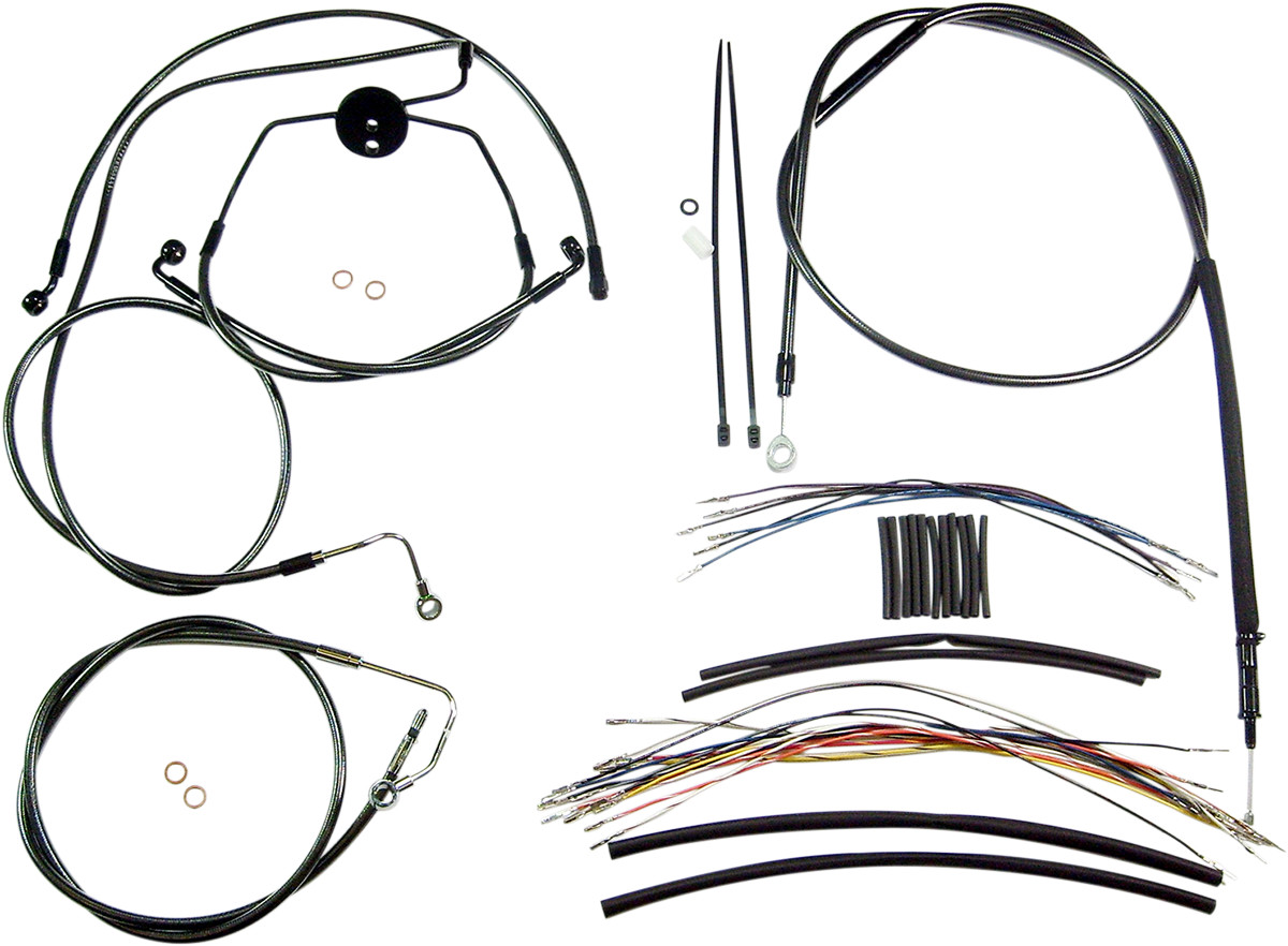 MAGNUM SHIELDING Black Pearl™ Designer Handlebar Installation Kit