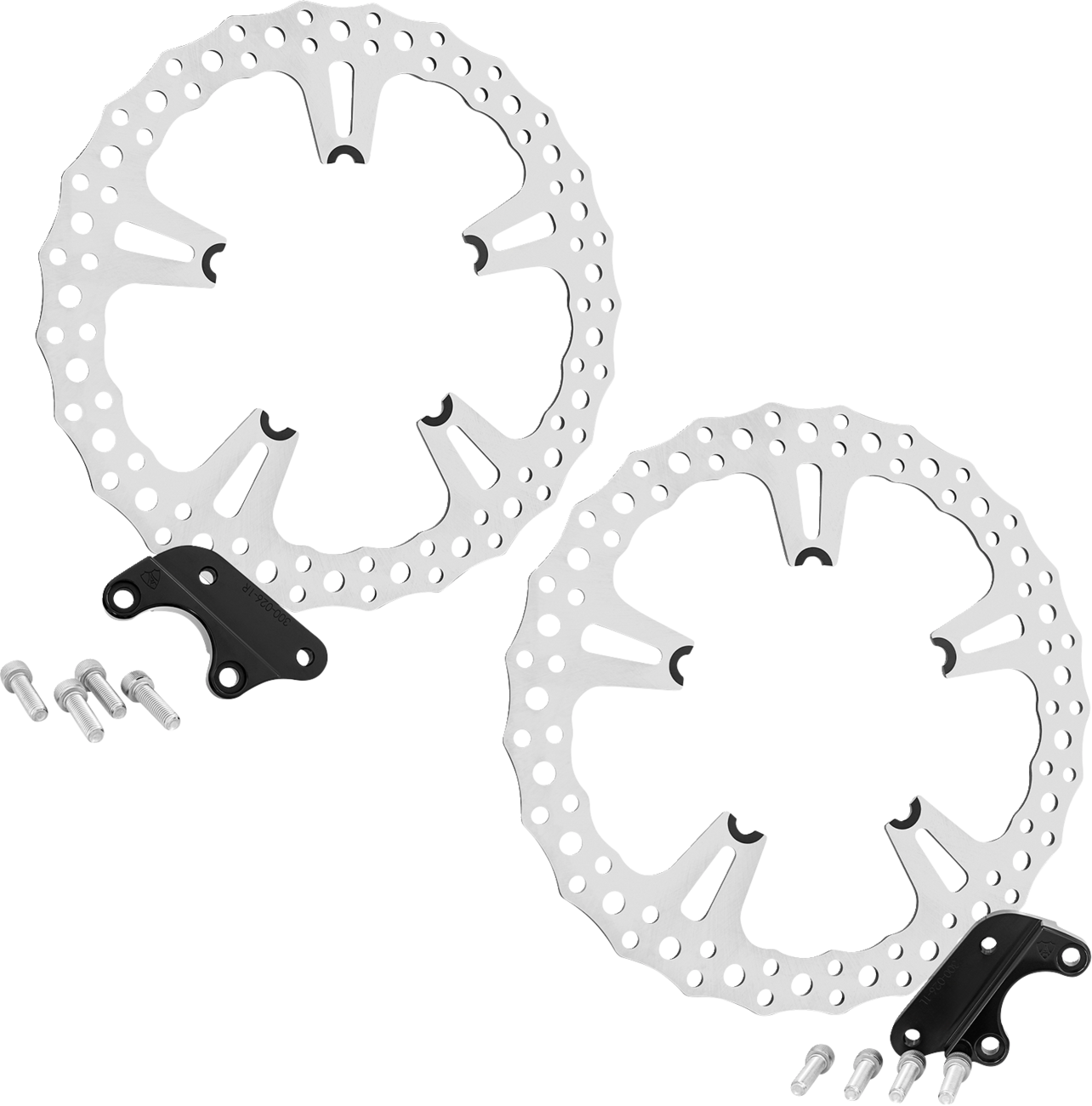 ARLEN NESS 15&quot; Big Brake Jagged Floating Rotor Kit