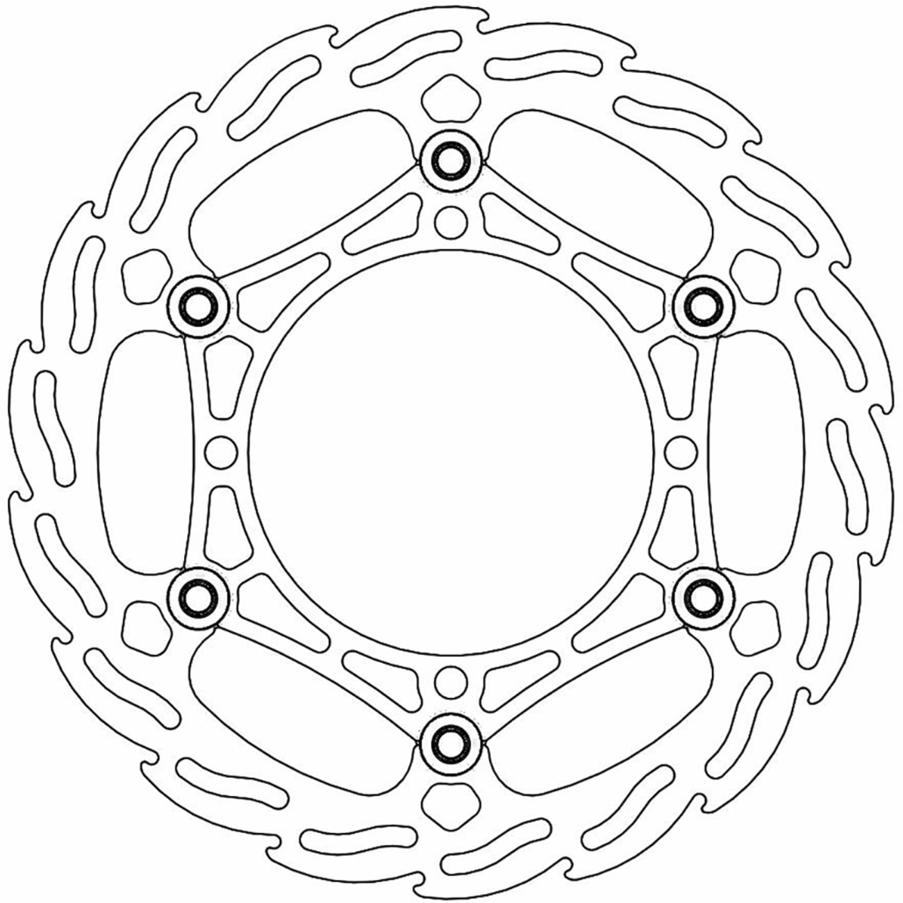 MOTO-MASTER Brake Rotors