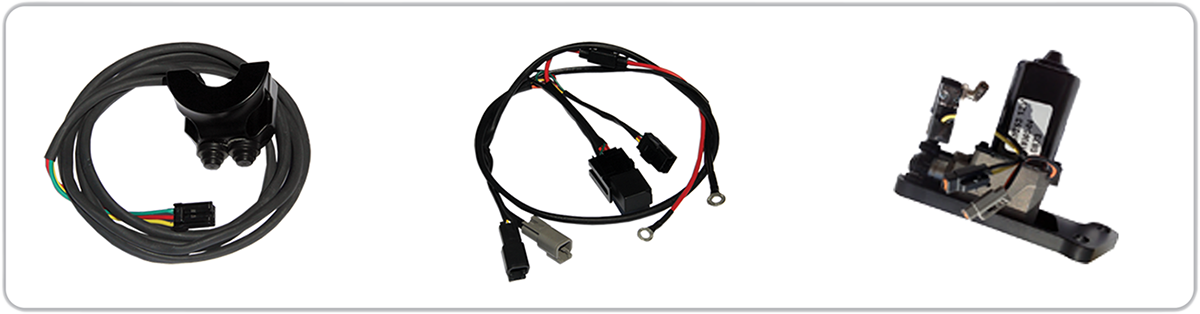 Legend suspension AIR Shocks - Black - Softail '89-'99 Harley Davidson