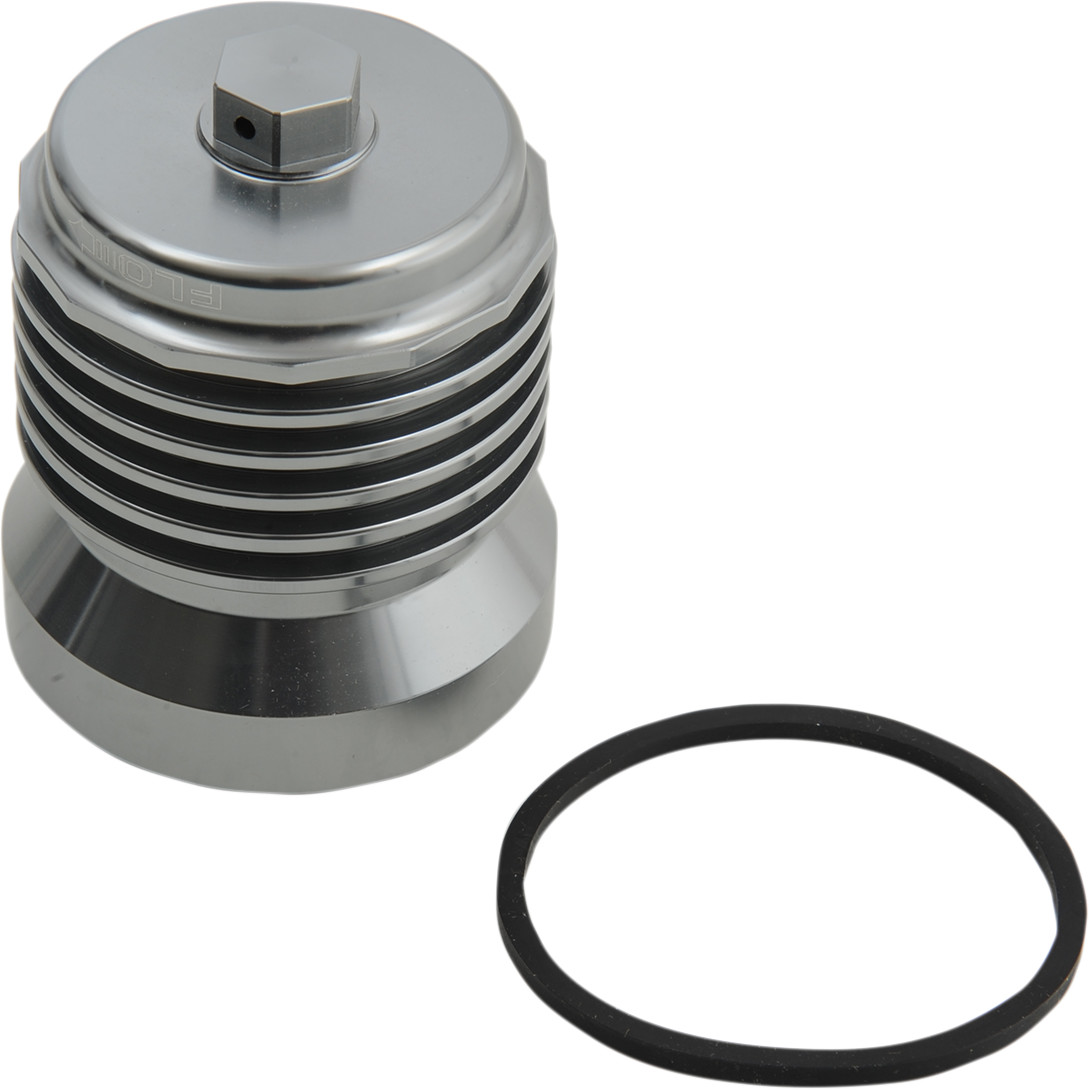 PC RACING Flo Stainless Steel Oil Filter