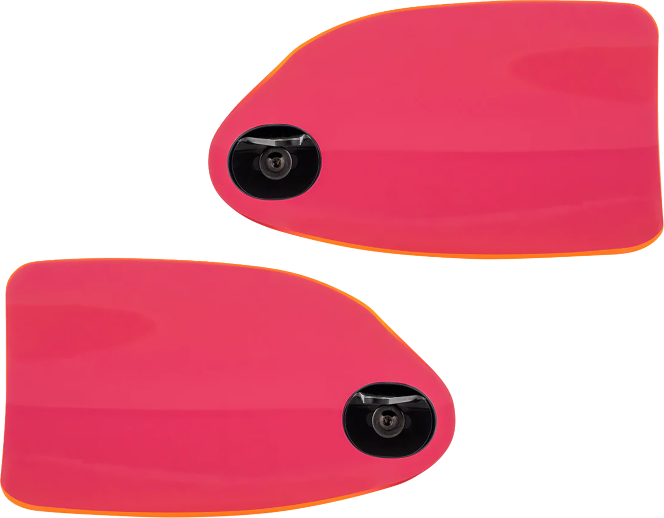 Klock Werks Ice Kolor Flare Hand Guards For Harley With Cable Clutch 1982-2026