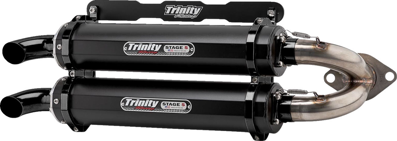 Trinity Racing Stage 5 Slip-On Exhaust Polaris RZR RS1 2018-2019