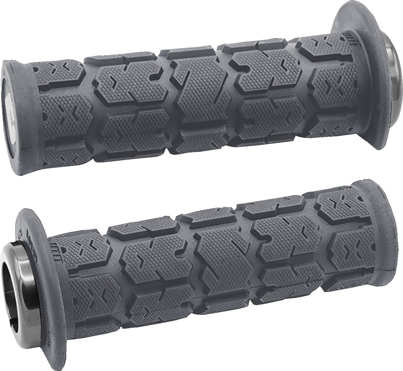 Odi Rogue 2.1 Lock-On Grips - ATV/PWC - Graphite/Silver