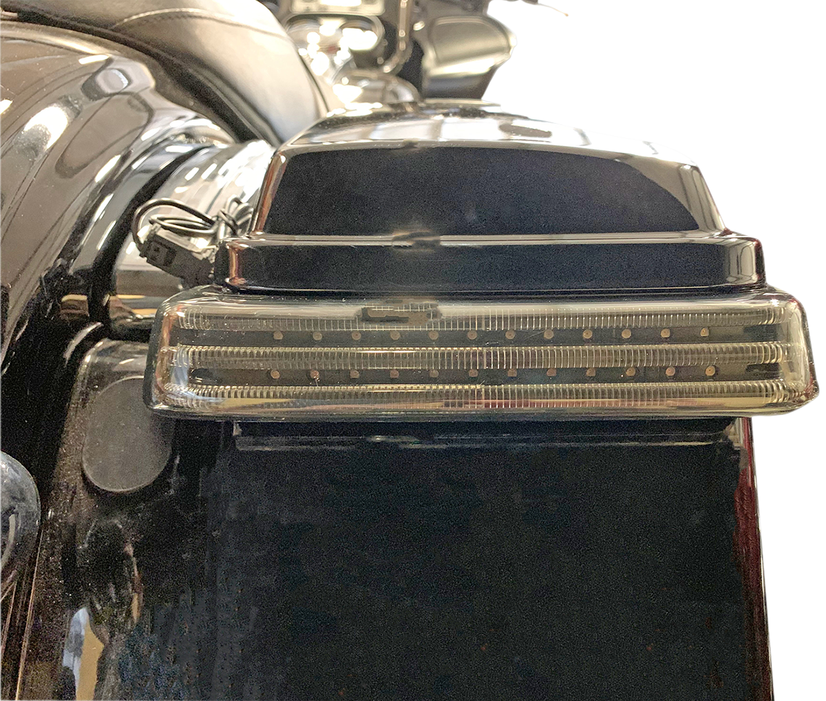 Custom Dynamics Smoke Sequential LED Saddlebag Lights 1997-2013 Harley Touring
