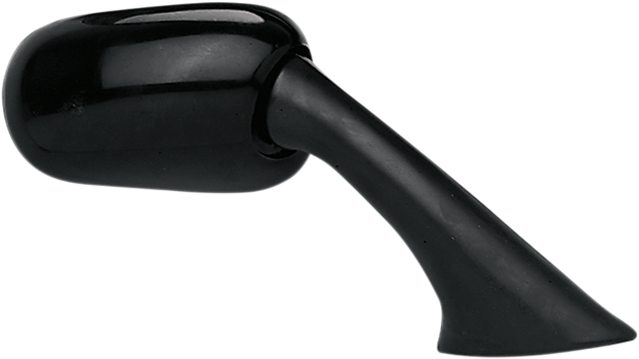 Emgo Mirror - Side View - Oval - Black - Right Honda