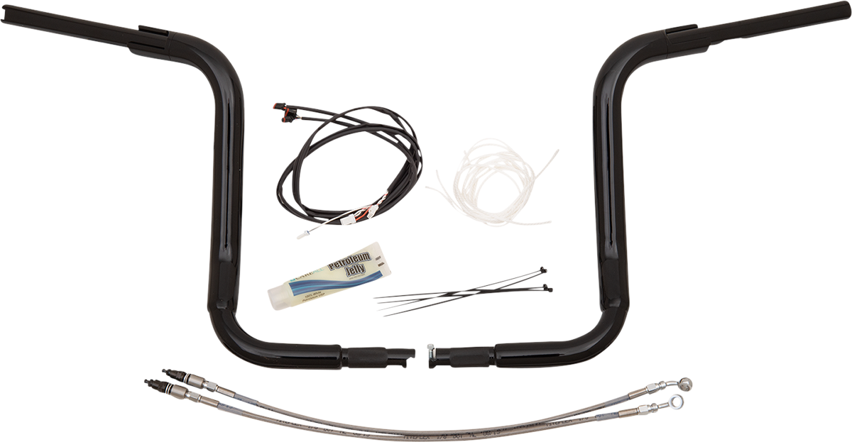 FAT BAGGERS INC. 1-1/2" EZ Install Rounded Top Handlebar Kit