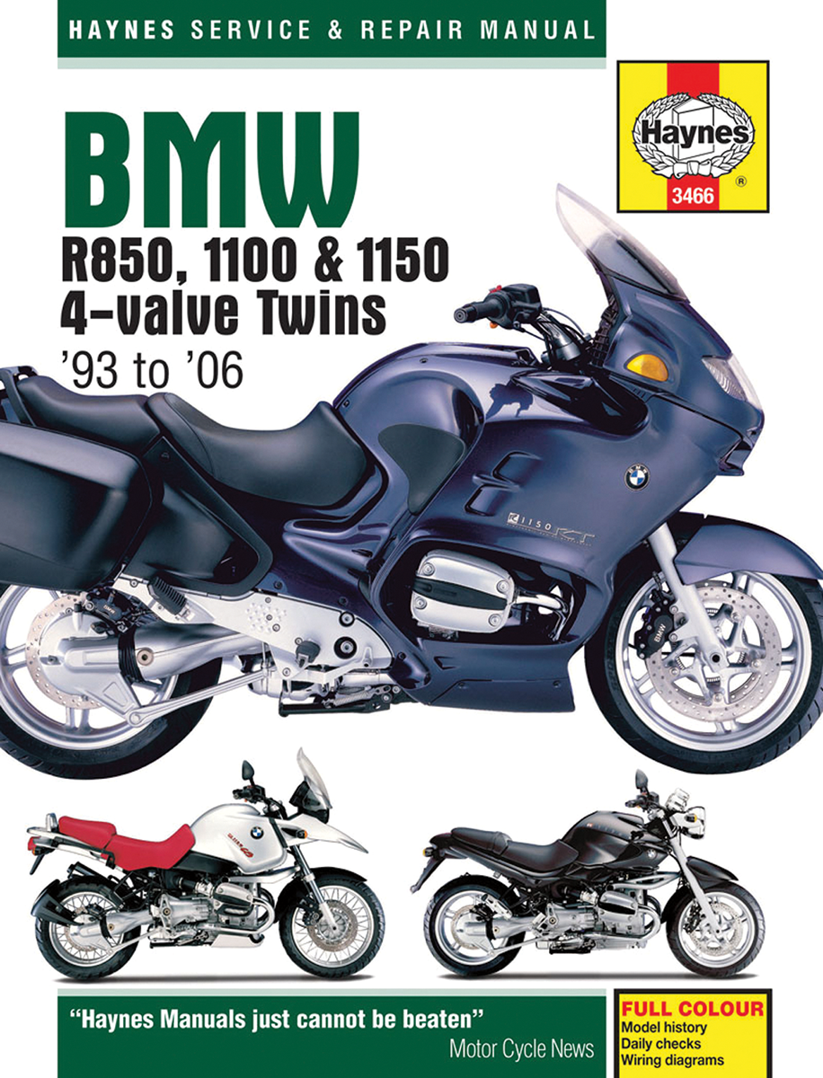 Haynes Motorcycle Repair Manual — BMW