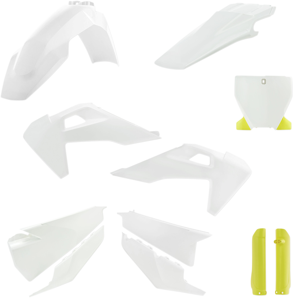 Acerbis Full Plastic Kit WHITE 19 HUSQVARNA FC450HQ