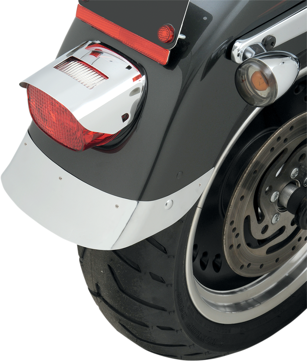 Drag specialties Fender Skirt - Rear - Chrome 2007-2017 Harley Davidson FLSTF Fat Boy / 2010-2017 Harley Davidson FLSTFB Fat Boy Lo / 2016-2017 Harley Davidson FLSTFBS Fat Boy S