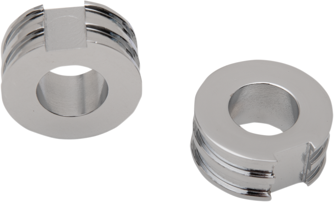 Drag Specialties Chrome Axle Adjuster Spacer