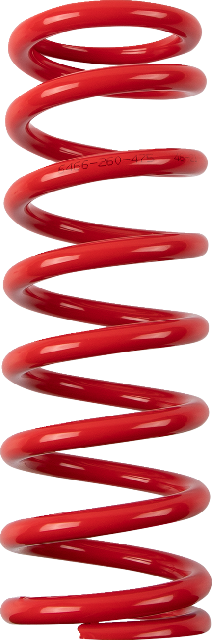 Moose offroad Shock Spring - 64/66 mm OD - 47.5 n/mm - Red Honda/Kawasaki/Suzuki/Yamaha/Sherco