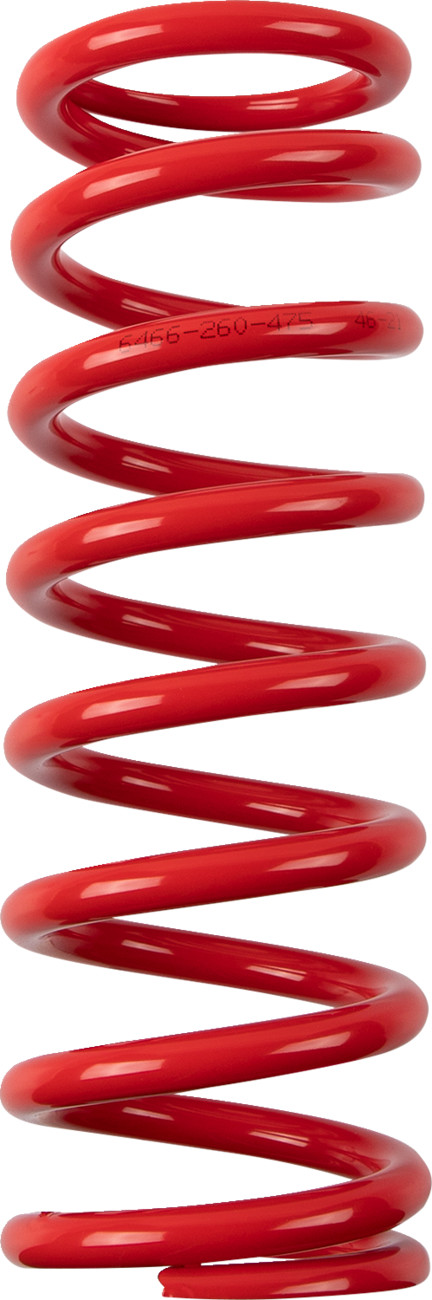 Moose offroad Shock Spring - 64/66 mm OD - 47.5 n/mm - Red Honda/Kawasaki/Suzuki/Yamaha/Sherco