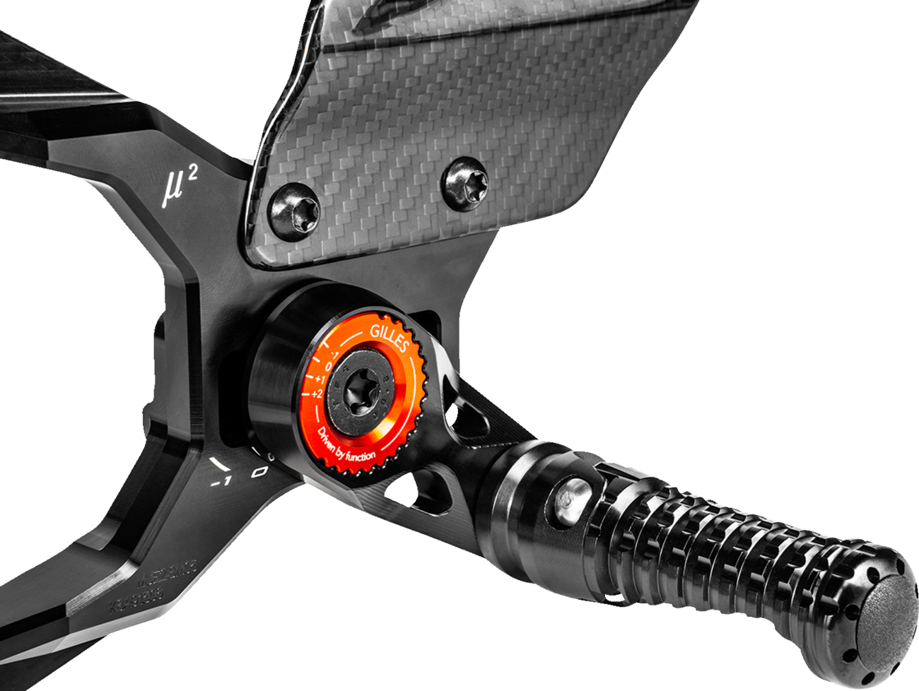Gilles Tooling MUE2 Rearsets BMW S1000R / M1000R 2021-2025