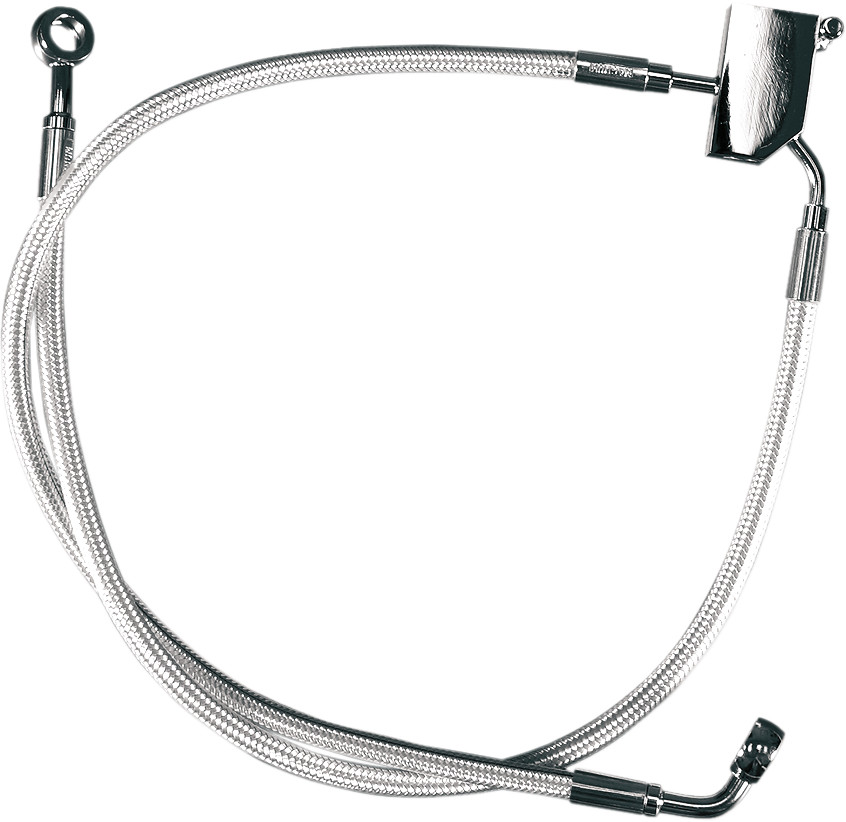 Braided Rear Brake Line Kit