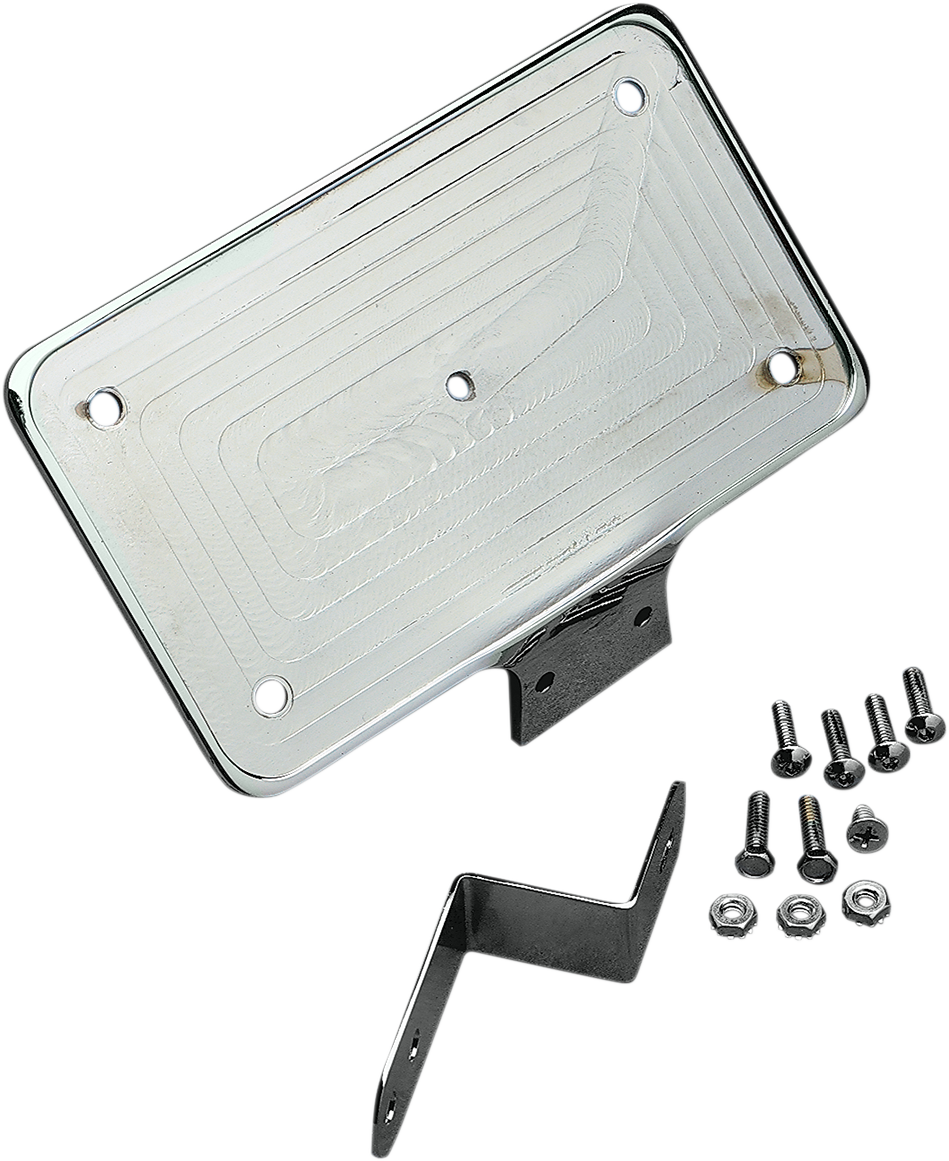 Drag Specialties Laydown License Plate Mount