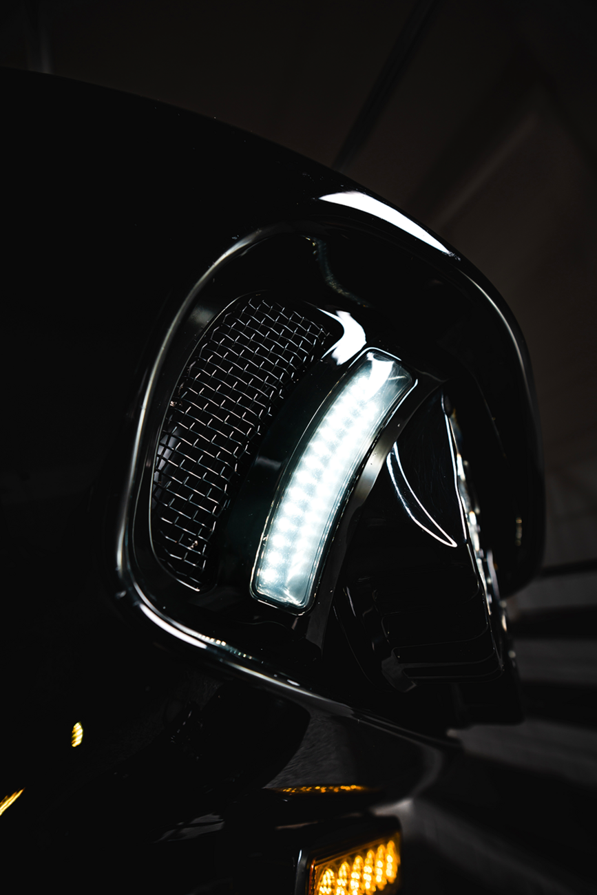 Custom Dynamics Dual Function LED Vent Insert For Harley Road Glide 2015-2025
