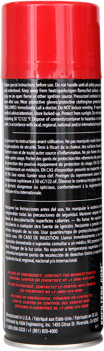 K & n Air Filter Oil