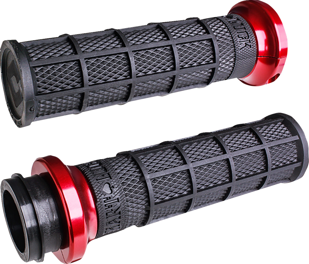 ODI Hart Luck Lock On Grips For Harley With Dual Cable Throttle