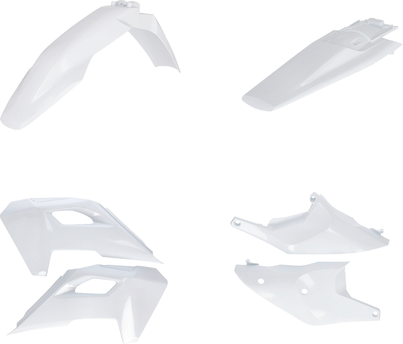 Acerbis Full Body Kit - '20 OEM White - Husqvarna - FE/TE