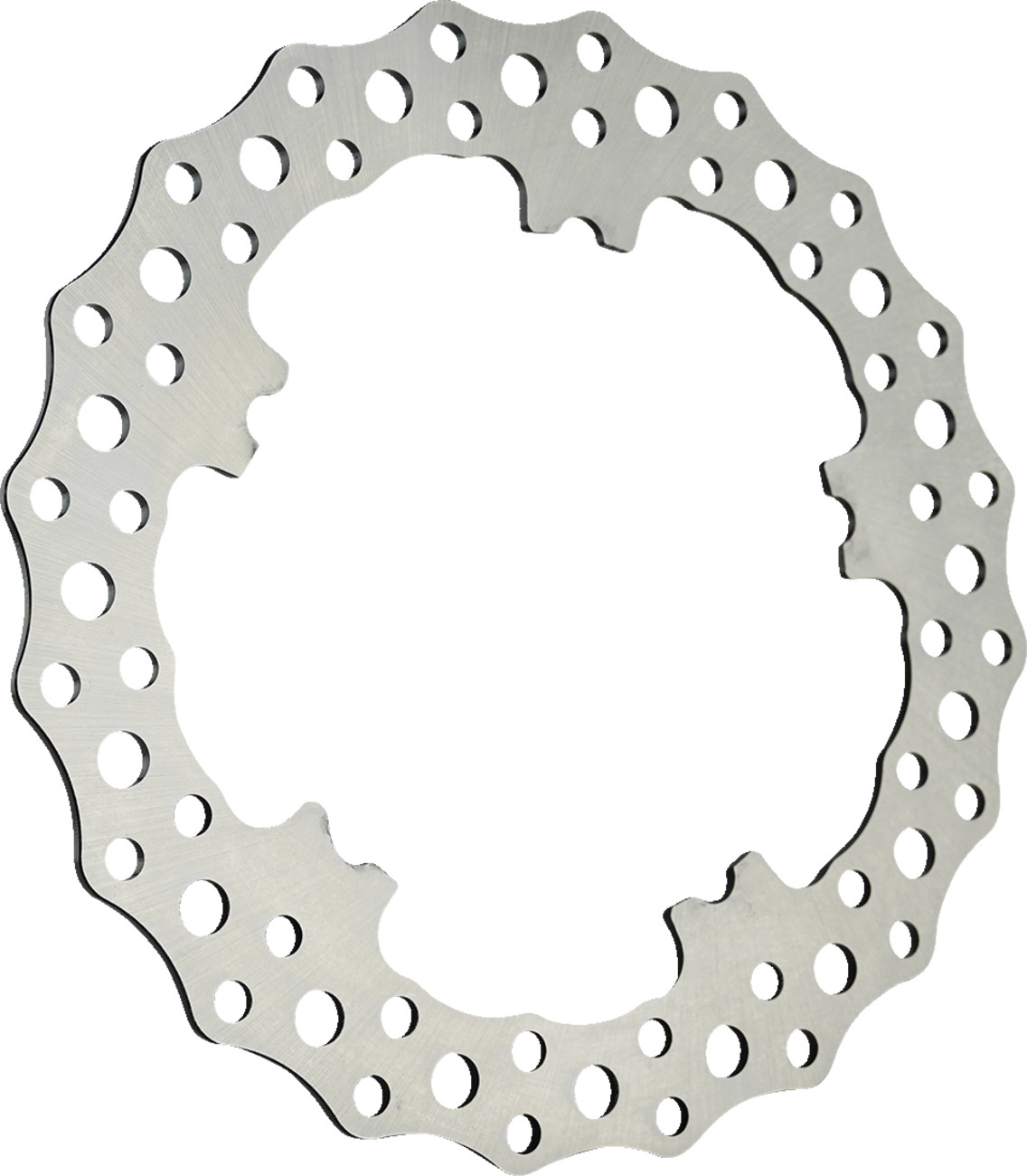 Arlen Ness 11.8" Jagged Spoke Mount Front Rotor For Harley Dyna 2006-2017