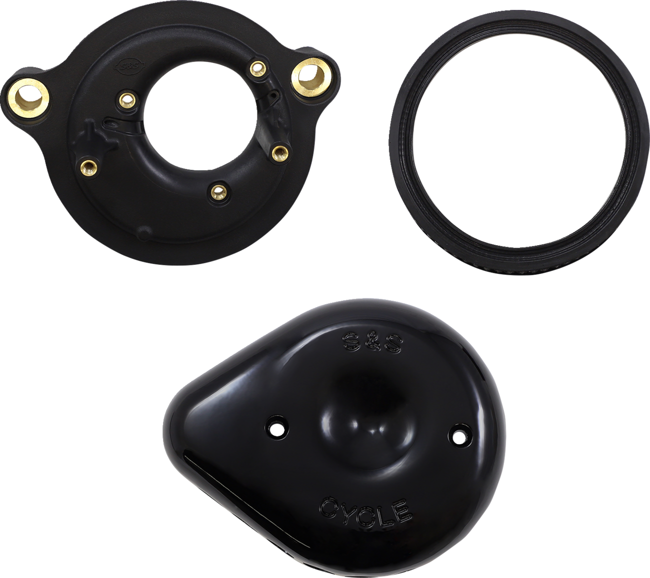 S&S CYCLE Mini Teardrop Stealth Air Cleaner Kit