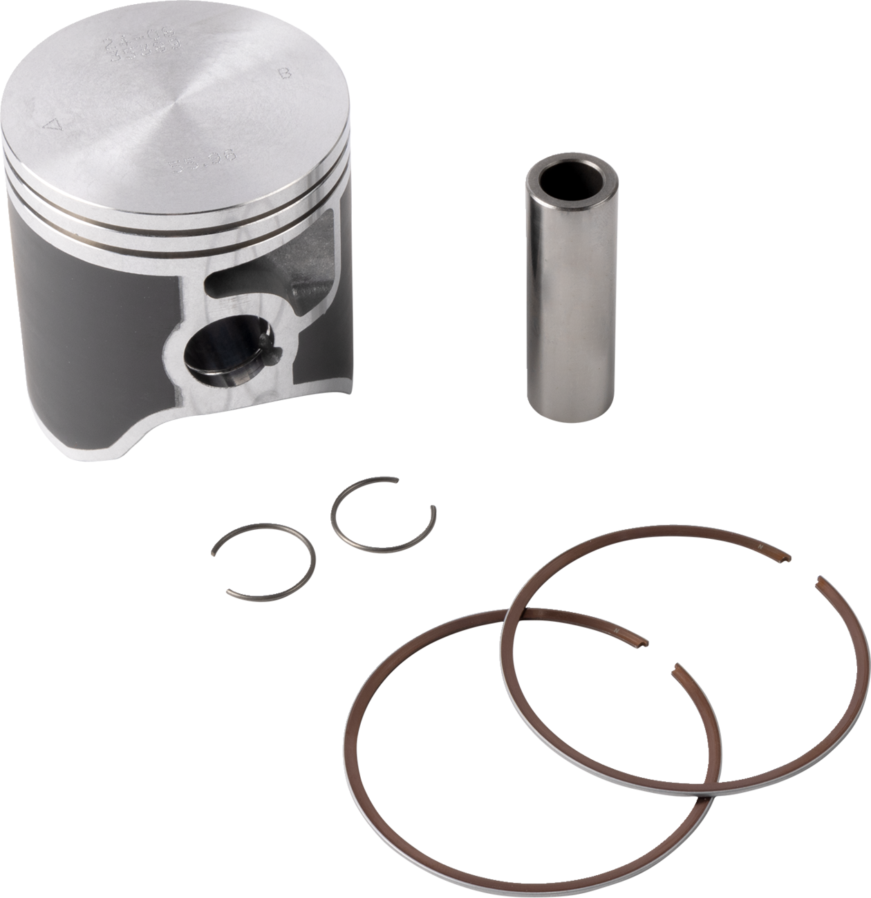 Piston Kit Cast Replica for 2 Stroke