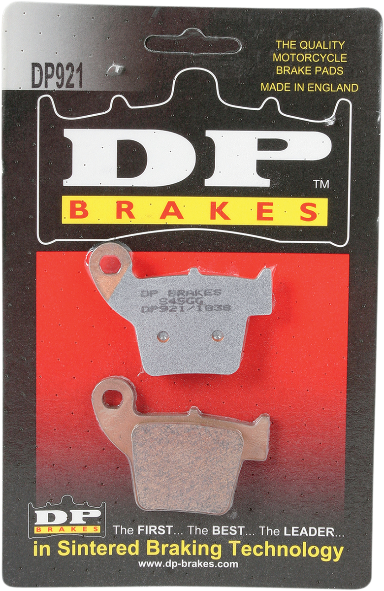 DP Brakes Sintered Rear Brake Pads Honda 125cc-450cc