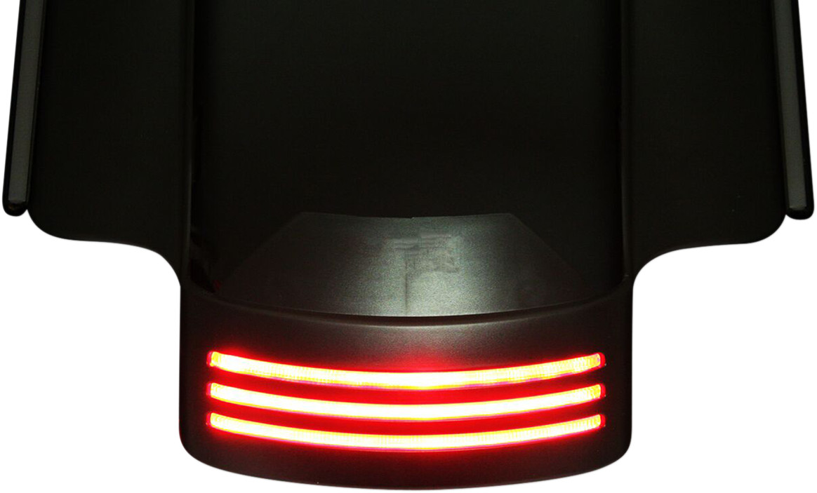 Custom Dynamics ProBEAM LED Tri-Bar Rear Fender Tip Light For Harley Touring 2014-2025