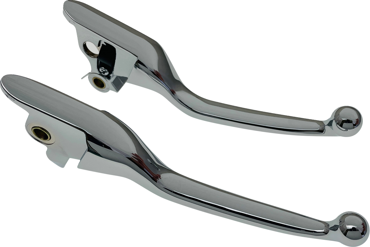 Drag specialties Lever Set - Narrow - Chrome Harley Davidson