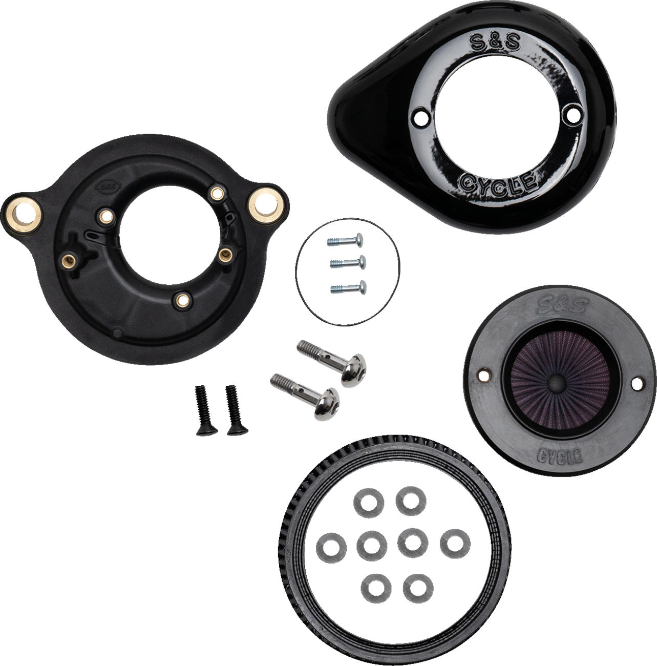 S&S CYCLE Air Stinger Stealth Air Cleaner Kit