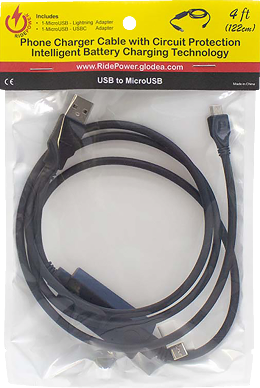 USB to Micro USB Phone Charger Cable