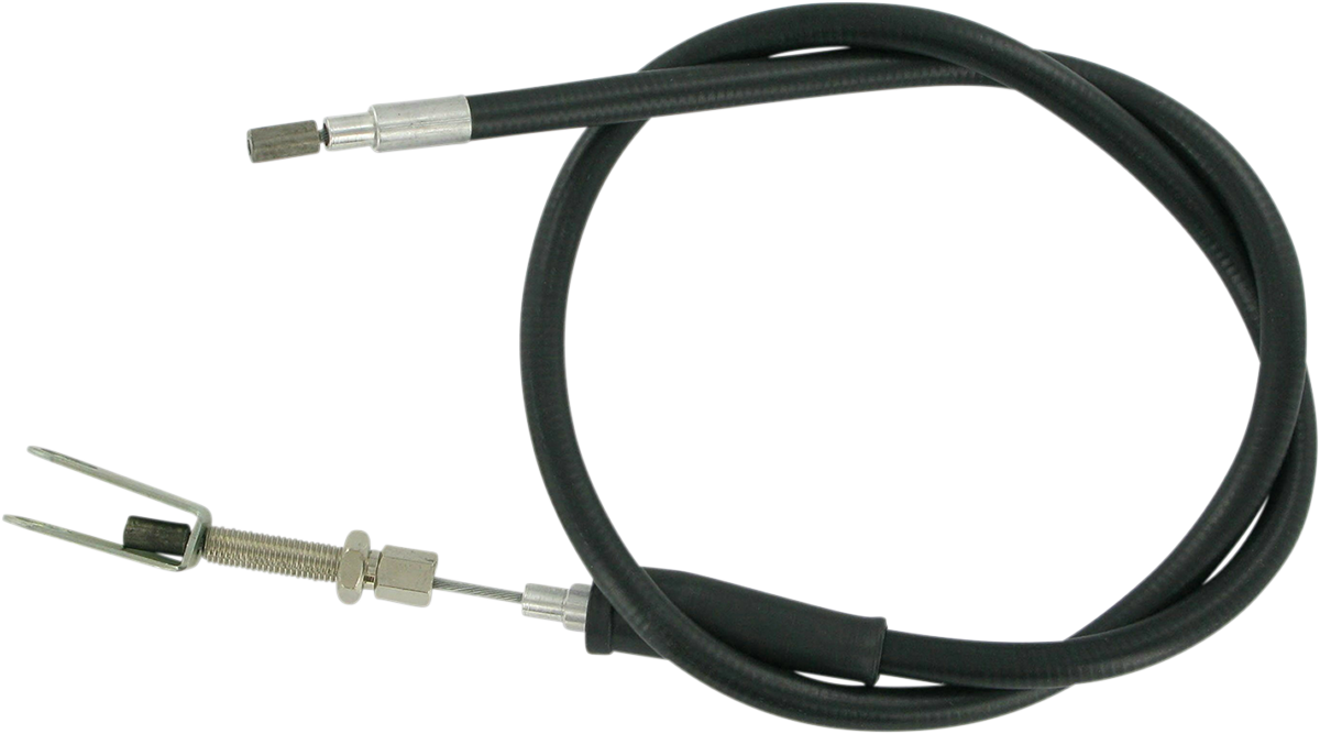 Barnett High-Efficiency Black Vinyl Clutch Cable - Standard Size Harley Davidson
